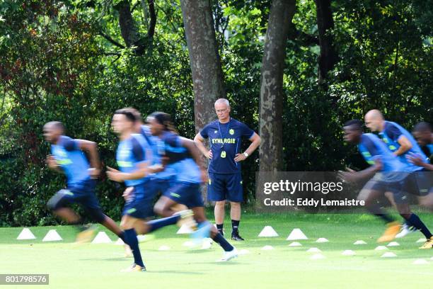 Claudio Ranieri, Head coach of Nantes during Press conference and training session of Fc Nantes on June 26, 2017 in Nantes, France.