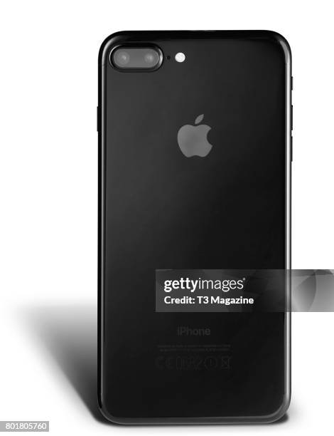 An Apple iPhone 7 Plus with a Black finish, taken on October 3, 2016.