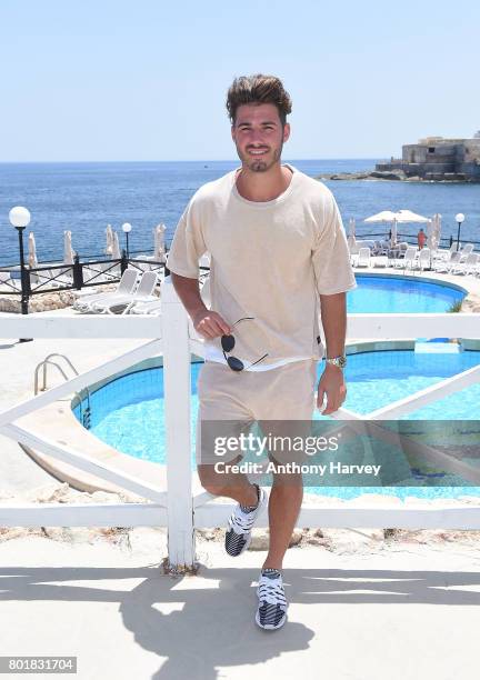 Joshua Ritchie attends the press conference ahead of the annual Isle of MTV Malta event at Radisson Blu Hotel on June 27, 2017 in St Julian's, Malta.