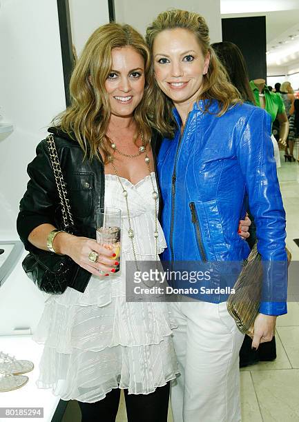 Actress Barret Swatek and Alexis Avery attend the Bebe and InStyle Host An Evening of Hollywood Glam March 6, 2008 Beverly Hills California