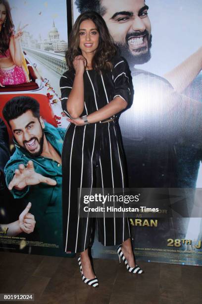 Bollywood actor ILeana Dcruz during the birthday party of Arjun Kapoor on June 25, 2017 in Mumbai, India.