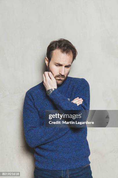Actor Antoine Gouy is photographed for Self Assignment on March 15, 2017 in Paris, France.