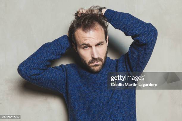 Actor Antoine Gouy is photographed for Self Assignment on March 15, 2017 in Paris, France.