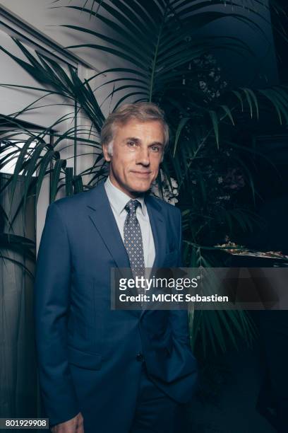 May 24: Gentleman's Evening event organised at the Annabel club by Chopard in Cannes. Christoph Waltz. May 24, 2017. Chritoph Waltz