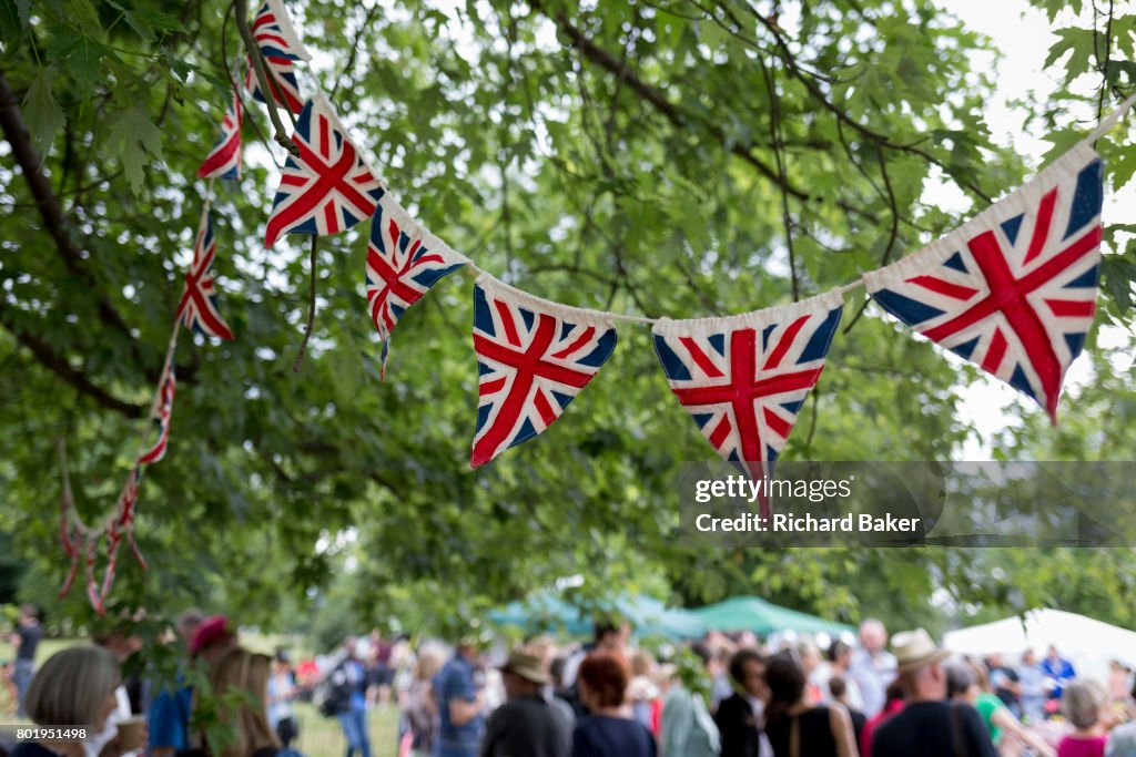 British Bunting At Park Fete