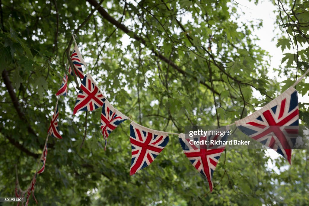 British Bunting At Park Fete