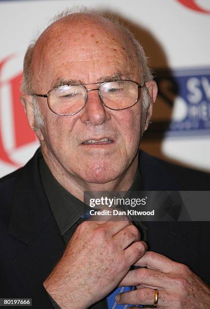 Clive James arrives at The Oldie Of The Year Award at Simpson's-Inn on The Strand on March 11 2008, in London, England.