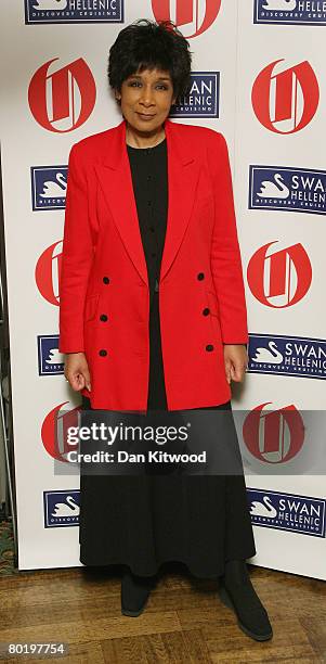 Moira Stuart arrives at The Oldie Of The Year Award at Simpson's-Inn on The Strand on March 11 2008, in London, England.