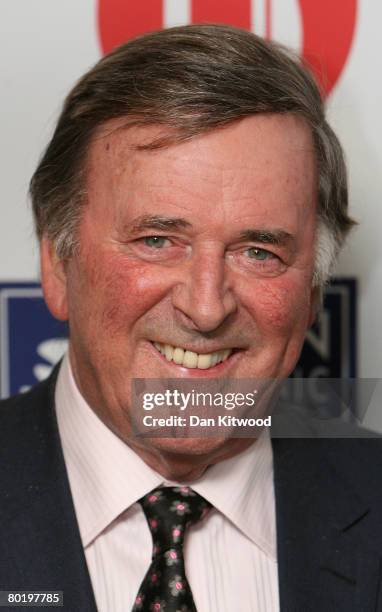 Terry Wogan arrives at The Oldie Of The Year Award at Simpson's-Inn on The Strand on March 11 2008, in London, England.