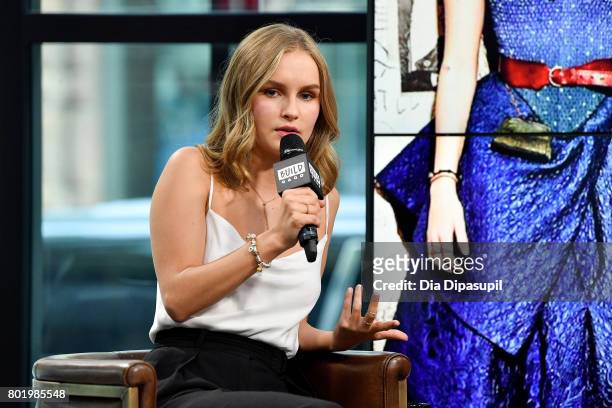 Olivia DeJonge visits Build to discuss "Will" at Build Studio on June 27, 2017 in New York City.