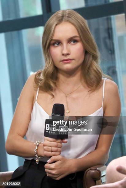 Actress Olivia DeJonge attends Build to discuss "Will" at Build Studio on June 27, 2017 in New York City.