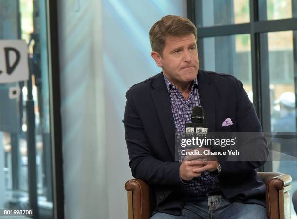 Brad Thor attends Build series to discuss his new book "Use Of Force" at Build Studio on June 27, 2017 in New York City.