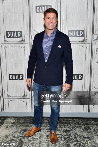 Brad Thor visits Build to discuss his book "Use of Force" at Build Studio on June 27, 2017 in New York City.