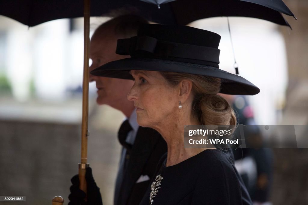 Funeral Of The Countess Mountbatten Of Burma