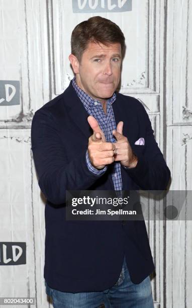 Novelist Brad Thor attends Build to discuss his new book "Use Of Force" at Build Studio on June 27, 2017 in New York City.