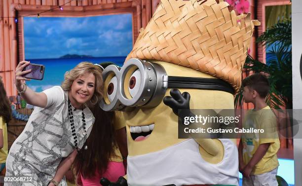 Ana Maria Canseco attends the DM3 - Press Day Miami - Un Nuevo Dia on June 27, 2017 in Hialeah, Florida.