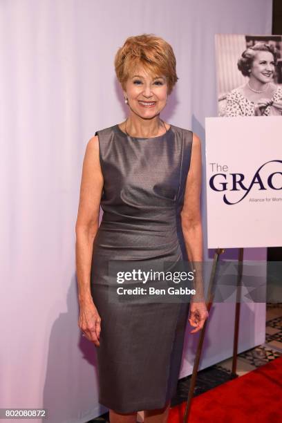 Journalist Jane Pauley attends the 42nd Annual Gracie Awards Luncheon at Cipriani 42nd Street on June 27, 2017 in New York City.