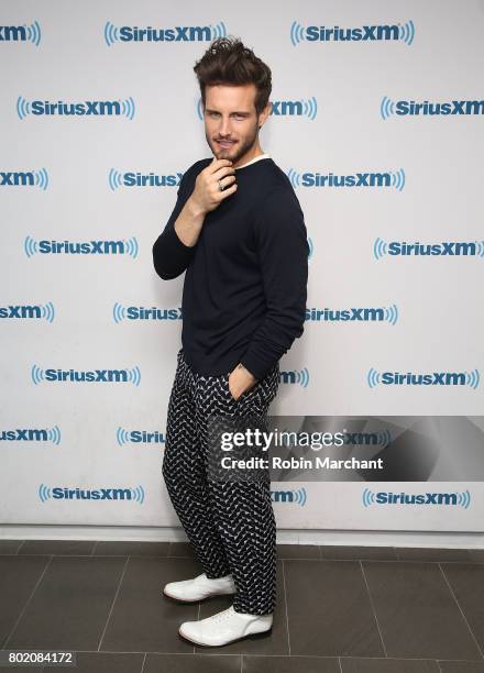 Nico Tortorella visits at SiriusXM Studios on June 27, 2017 in New York City.