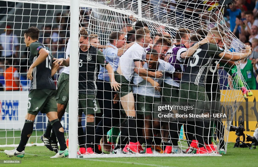 England v Germany: Semi Final - 2017 UEFA European Under-21 Championship