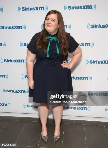 Aidy Bryant visits at SiriusXM Studios on June 27, 2017 in New York City.