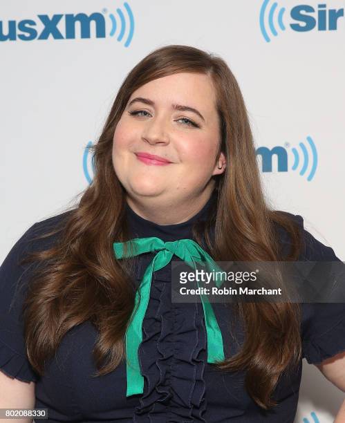 Aidy Bryant visits at SiriusXM Studios on June 27, 2017 in New York City.