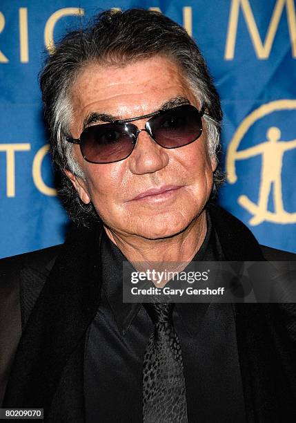 Designer and event honorary chair, Roberto Cavalli arrives to the American Museum of Natural History Winter's Dance at the American Museum of Natural...