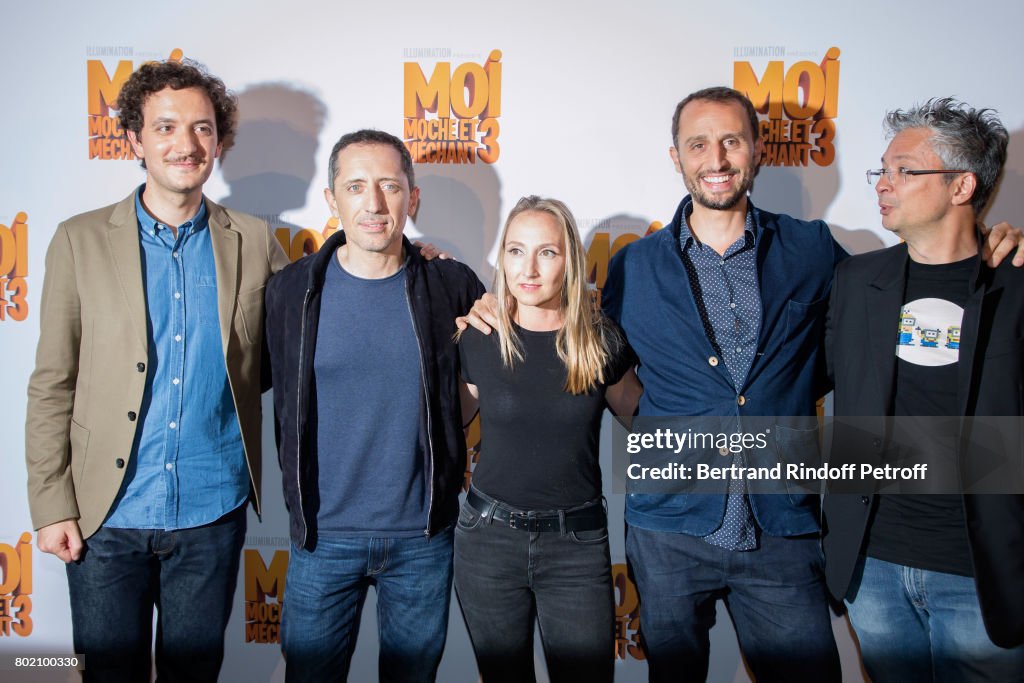 Despicable Me (Moi Moche Et Mechant 3) Paris Premiere At Gaumont Marignan In Paris