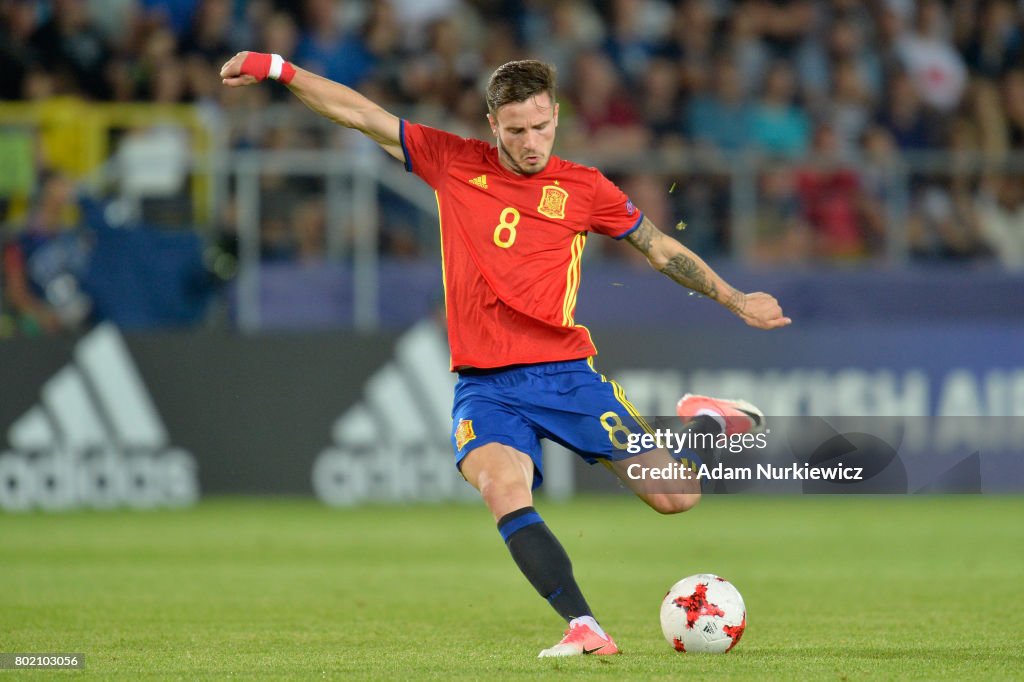 Spain v Italy: Semi Final - 2017 UEFA European Under-21 Championship