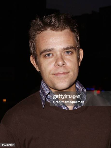 Actor Nick Stahl arrives at the "Sleepwalking" Screening at the Tribeca Grand Screening Room on March 11, 2008 in New York City.