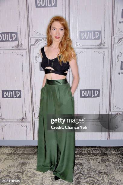 Molly Bernard attends Build series to discuss "Younger" at Build Studio on June 27, 2017 in New York City.