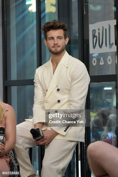 Nico Tortorella attends Build series to discuss "Younger" at Build Studio on June 27, 2017 in New York City.