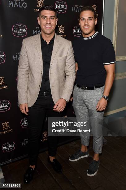 Jon Clark and Chris Clark attend the launch of the Undandy coffee table book on June 27, 2017 in London, United Kingdom.