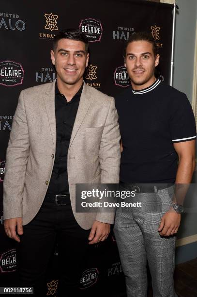 Jon Clark and Chris Clark attend the launch of the Undandy coffee table book on June 27, 2017 in London, United Kingdom.