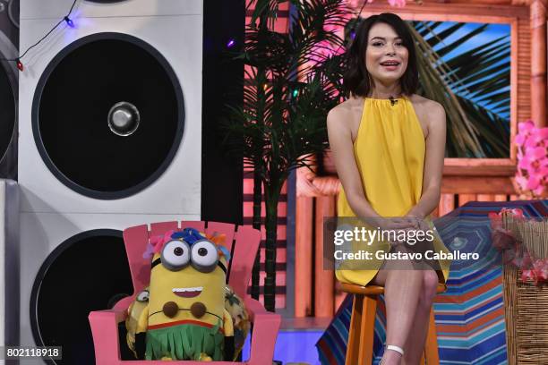 Miranda Cosgrove attends the DM3 - Press Day Miami - Un Nuevo Dia on June 27, 2017 in Hialeah, Florida.