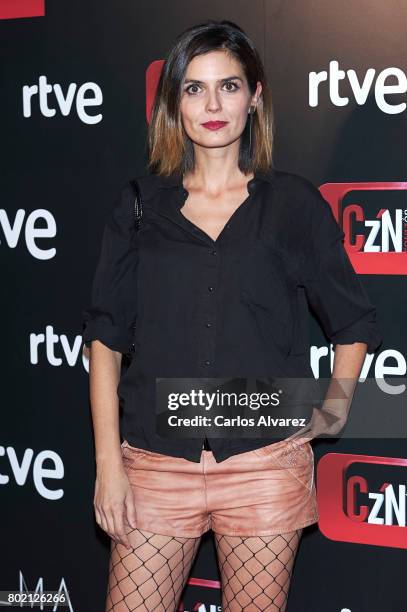 Spanish model Maria Reyes attends 'Corazon' TV programme 20th Anniversary at the Alma club on June 27, 2017 in Madrid, Spain.