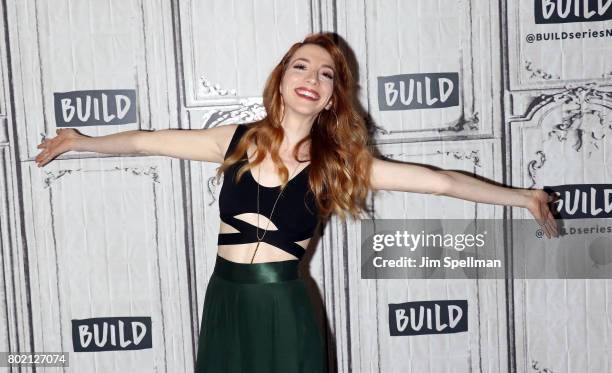 Actress Molly Bernard attends Build to discuss "Younger" at Build Studio on June 27, 2017 in New York City.