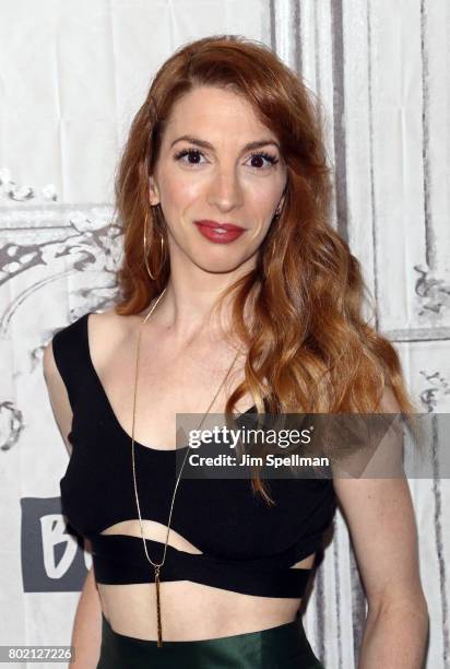 Actress Molly Bernard attends Build to discuss "Younger" at Build Studio on June 27, 2017 in New York City.