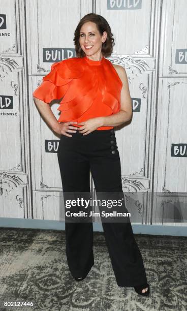 Actress Miriam Shor attends Build to discuss "Younger" at Build Studio on June 27, 2017 in New York City.