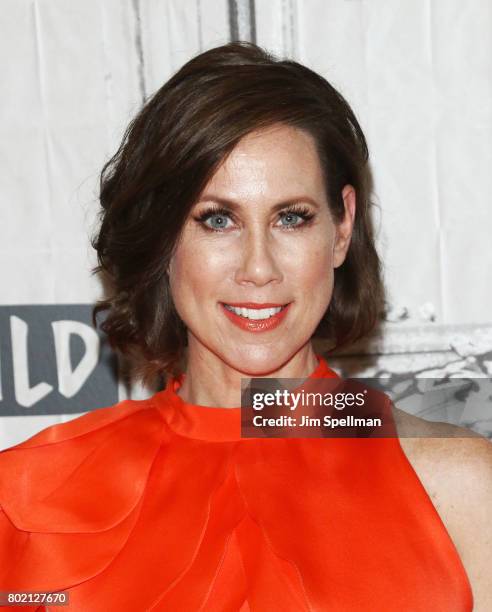 Actress Miriam Shor attends Build to discuss "Younger" at Build Studio on June 27, 2017 in New York City.