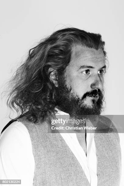 Singer Jim James for GQ - Conde Nast on November 13, 2012 in New York City.