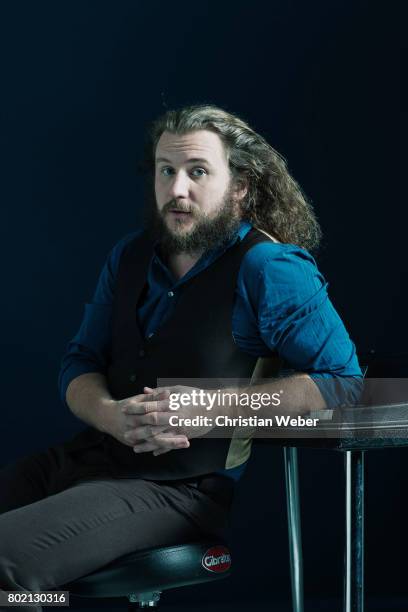 Singer Jim James for GQ - Conde Nast on November 13, 2012 in New York City.