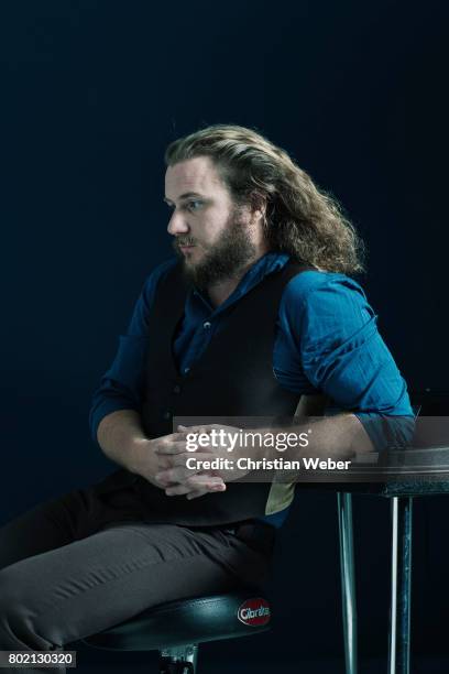 Singer Jim James for GQ - Conde Nast on November 13, 2012 in New York City.