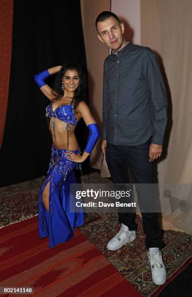 Tim Westwood attends the launch of Skepta's new fashion label "Mains" at Selfridges on June 27, 2017 in London, England.