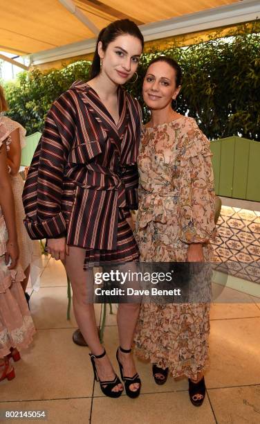 Tali Lennox and Nicky Zimmermann attend an intimate dinner hosted by Nicky Zimmermann and Margot Robbie to celebrate the opening of the Zimmermann...