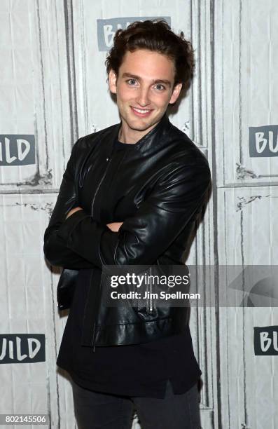 Actor Laurie Davidson attends Build to discuss "Will" at Build Studio on June 27, 2017 in New York City.
