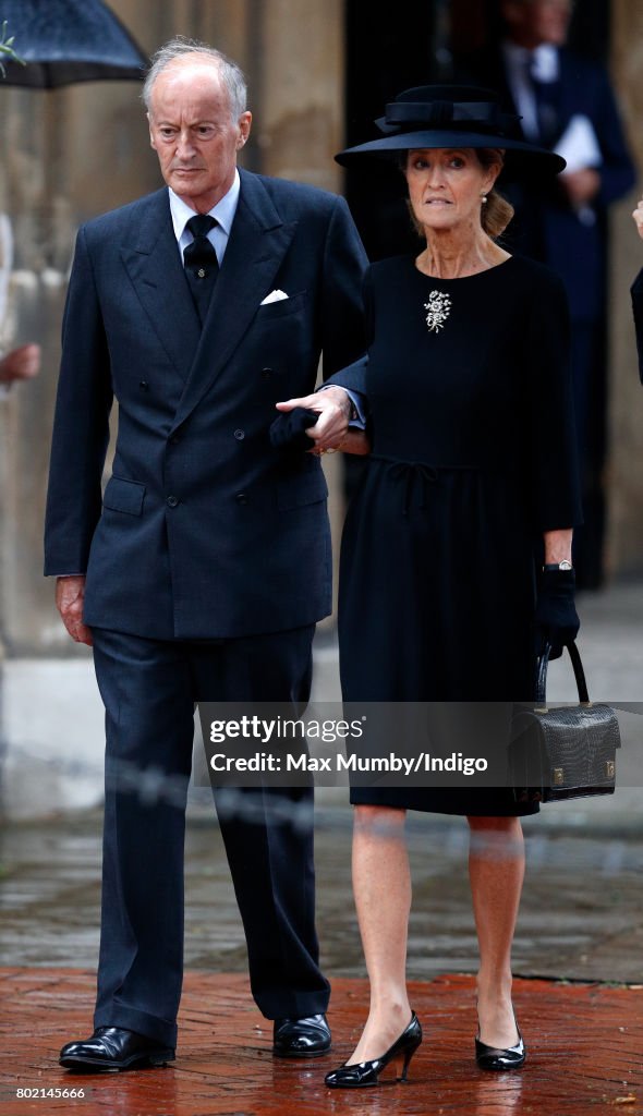 Funeral Of The Countess Mountbatten Of Burma