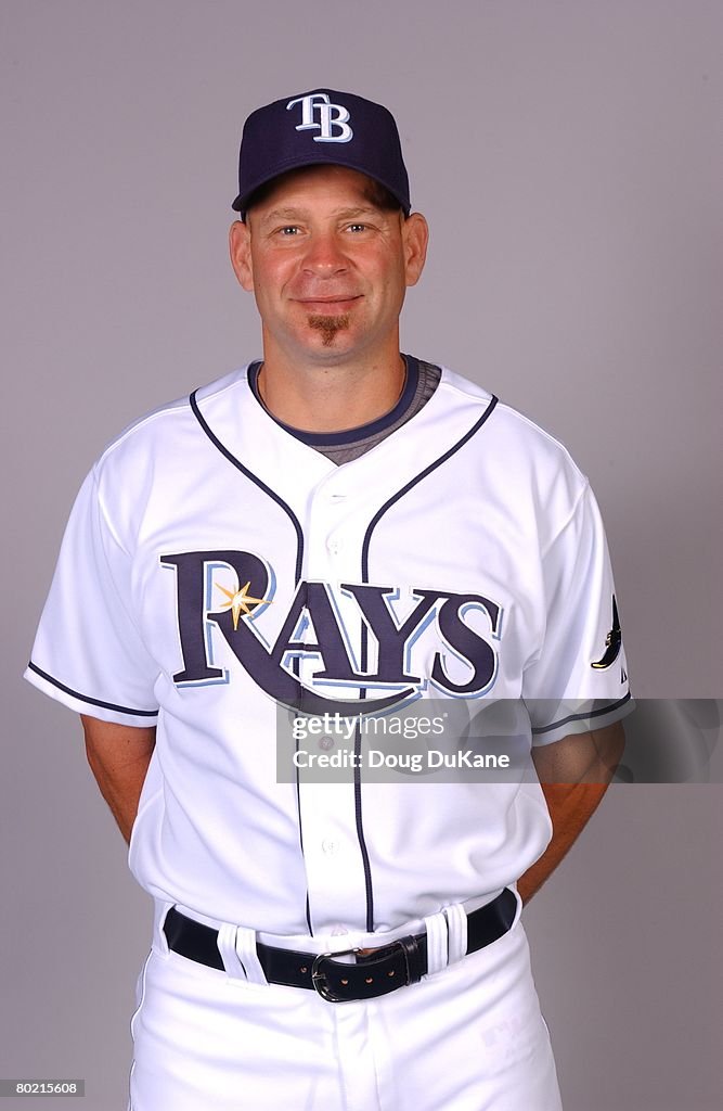 Al Reyes Devil Rays Mike DiFelice of the Tampa Bay Rays poses for a portrait during photo ...
