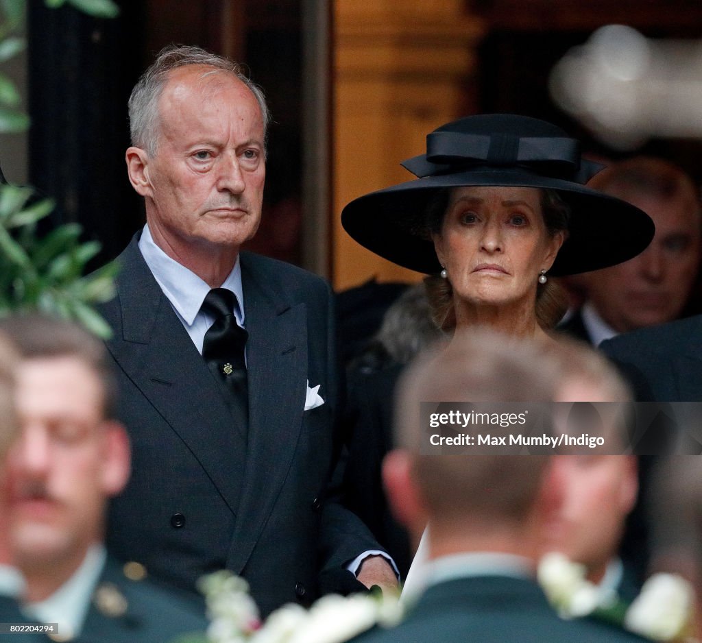 Funeral Of The Countess Mountbatten Of Burma