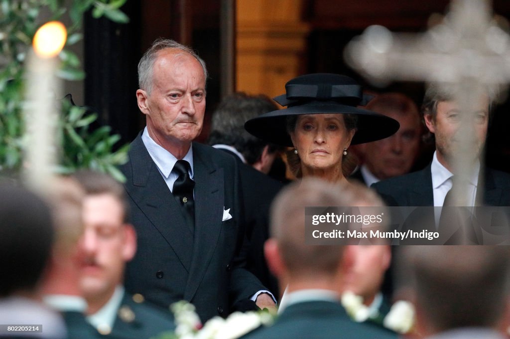 Funeral Of The Countess Mountbatten Of Burma