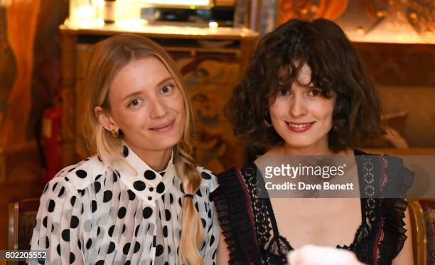 Rebecca Corbin Murray and Chloe Hill attend an intimate dinner hosted by Nicky Zimmermann and Margot Robbie to celebrate the opening of the...